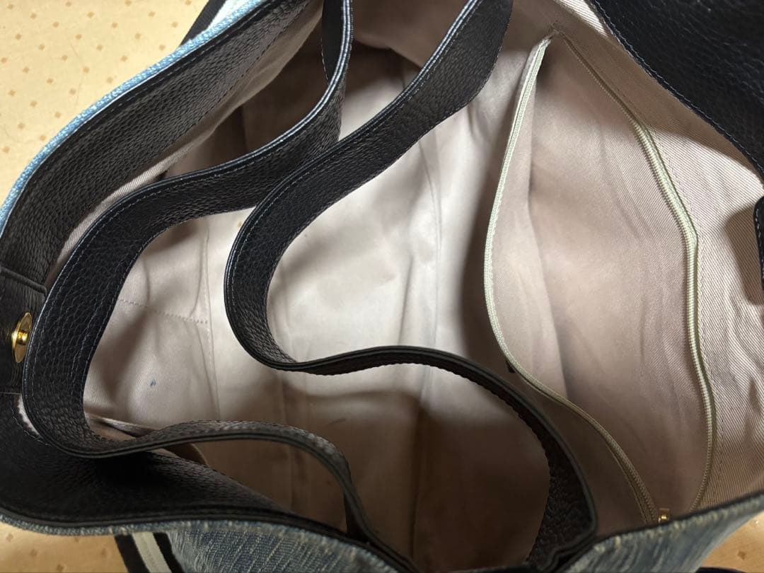 ATAOエルヴィ　デニム地　2Wayバック