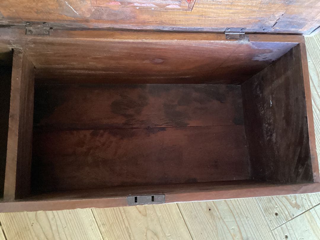 ビィンテージ　木箱　小物入れ　収納家具