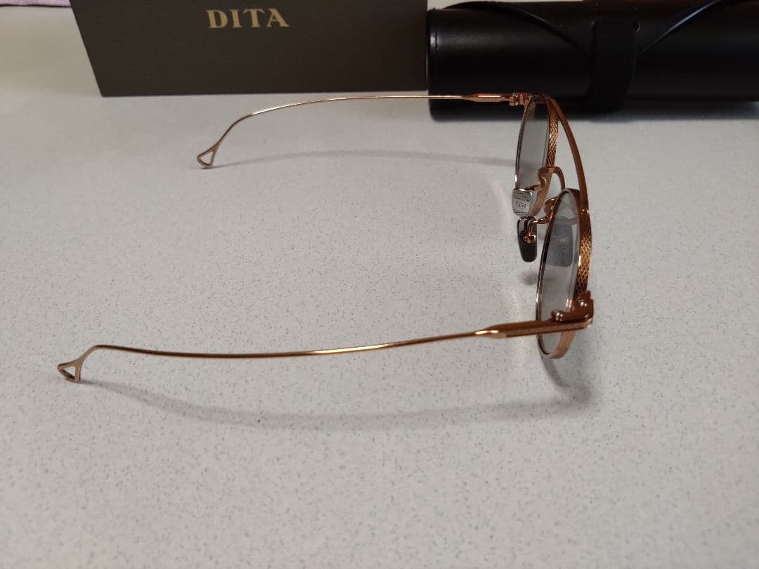 DITA ツーブリッジ　サングラス　ディータ　ダブルブリッジ　メガネ