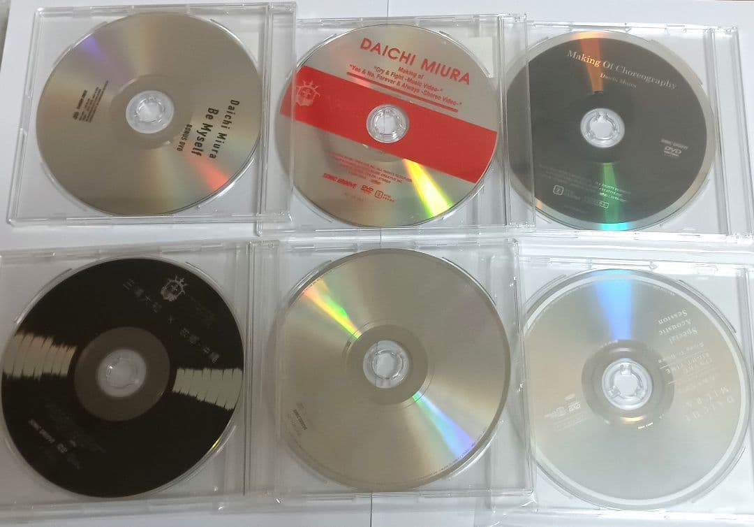 三浦大知 ファンクラブ特典DVD 6枚セット