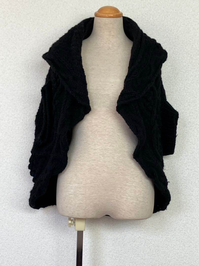 tricot COMME des GARÇONS ニットベスト　黒