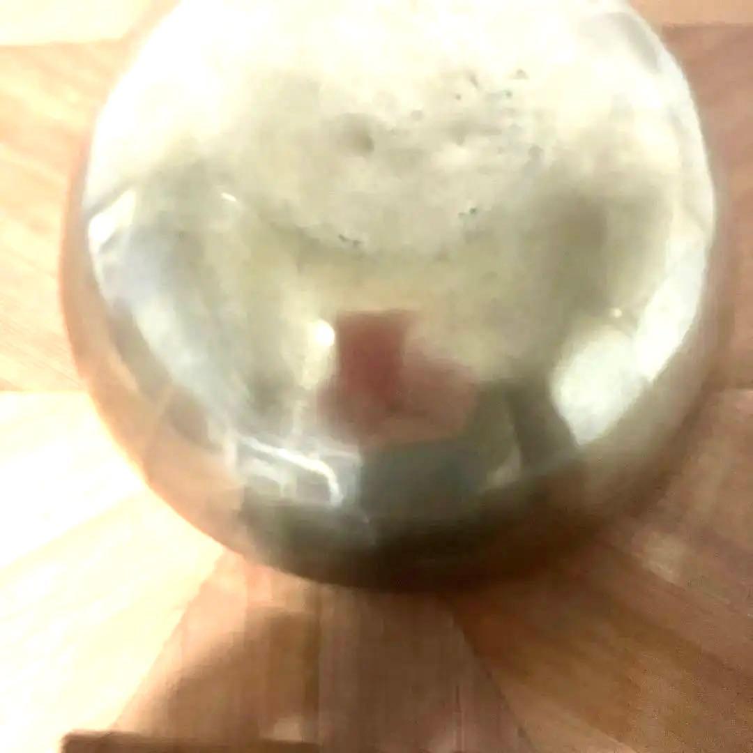 サンタラトナシャキア氏工房　ゴールドシンギングボウル　ほぼ未使用　　gold①