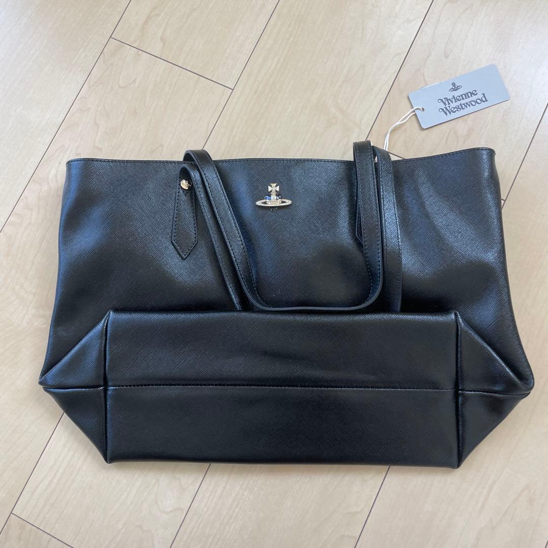 Vivienne Westwood ブラック トートバッグ