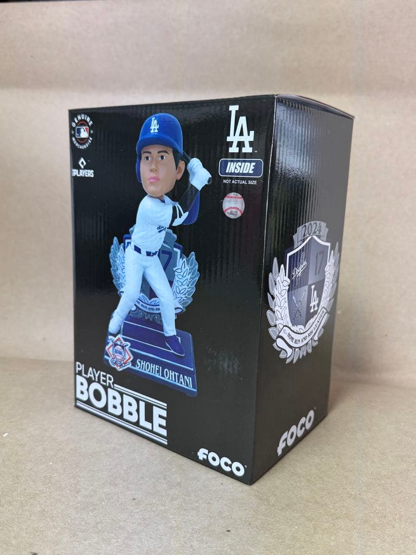 117体限定　MLB ドジャース 大谷翔平 ボブルヘッド 打点500記念　80.