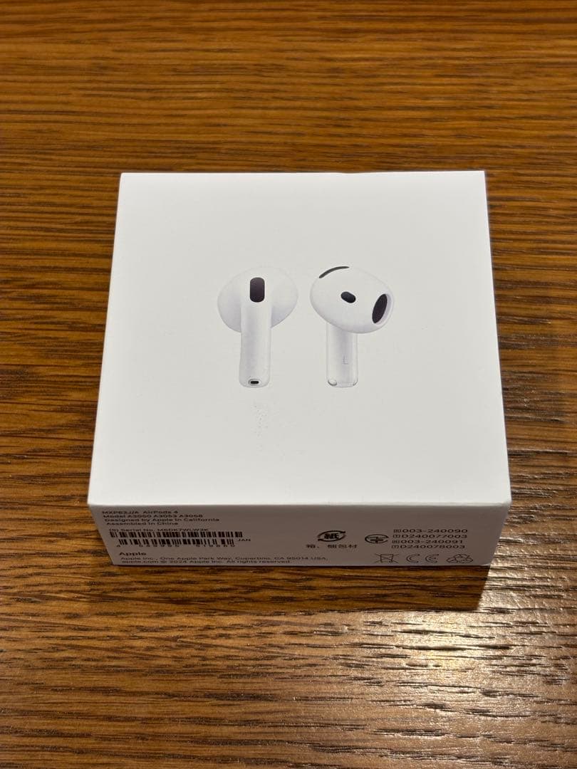 Apple AirPods 4 本体 新品未開封