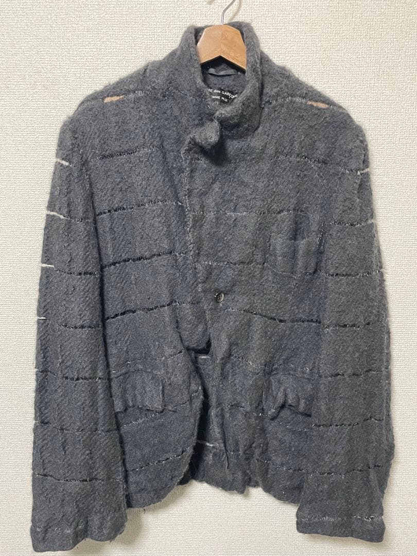 【名作】コムデギャルソンオムプリュス ウール縮絨ジャケット AD2004