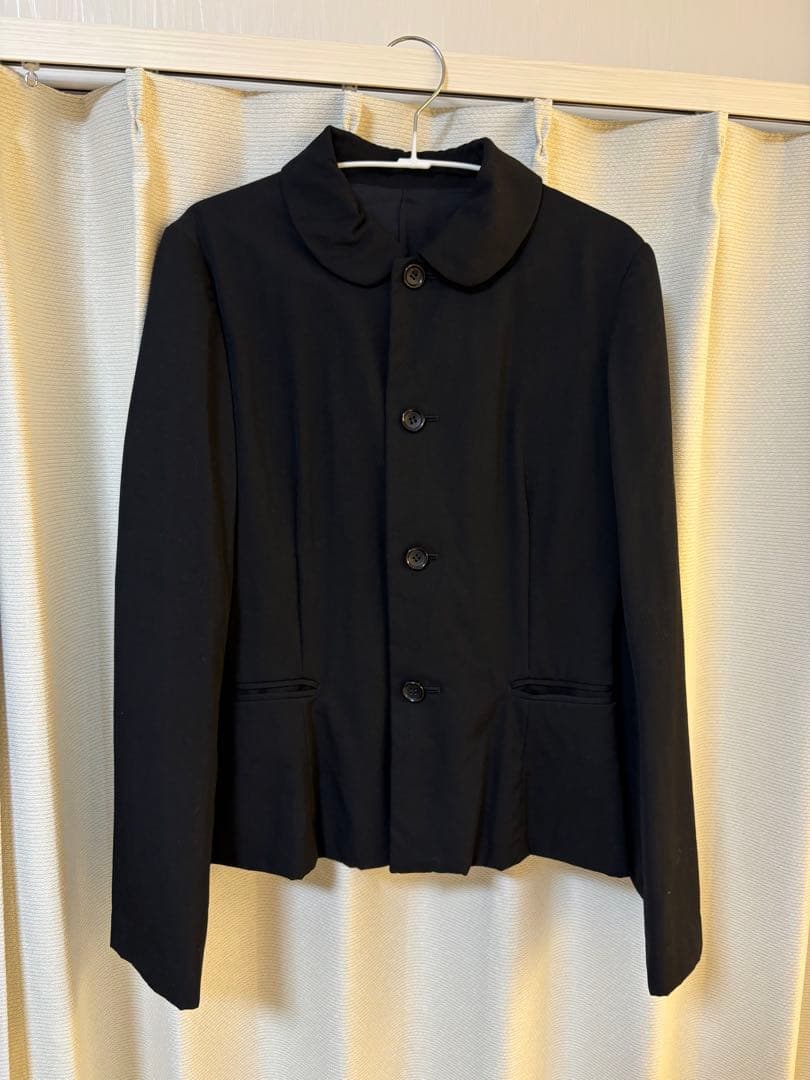 COMME des GARCONS リバーシブル 丸襟ジャケット