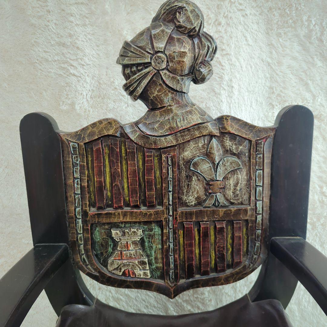 Valencia (バレンシア) ウッドアンティークチェア ブラウン