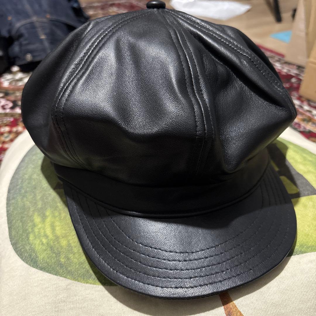 Schott レザーキャスケット　size L