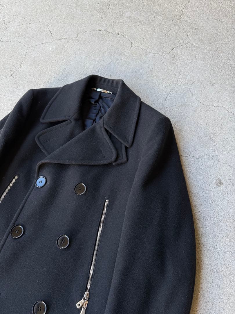 ジャケット・アウター DOLCE&GABBANA 03AW Archive Black Peacoat