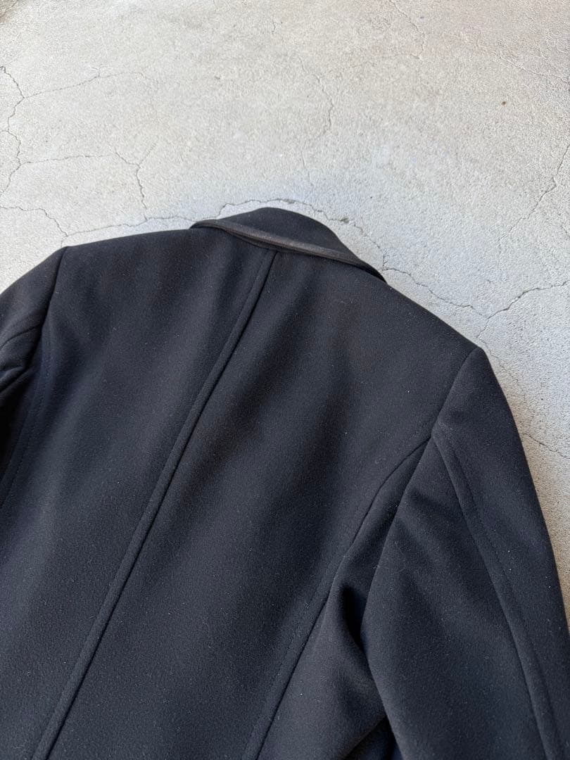 ジャケット・アウター DOLCE&GABBANA 03AW Archive Black Peacoat