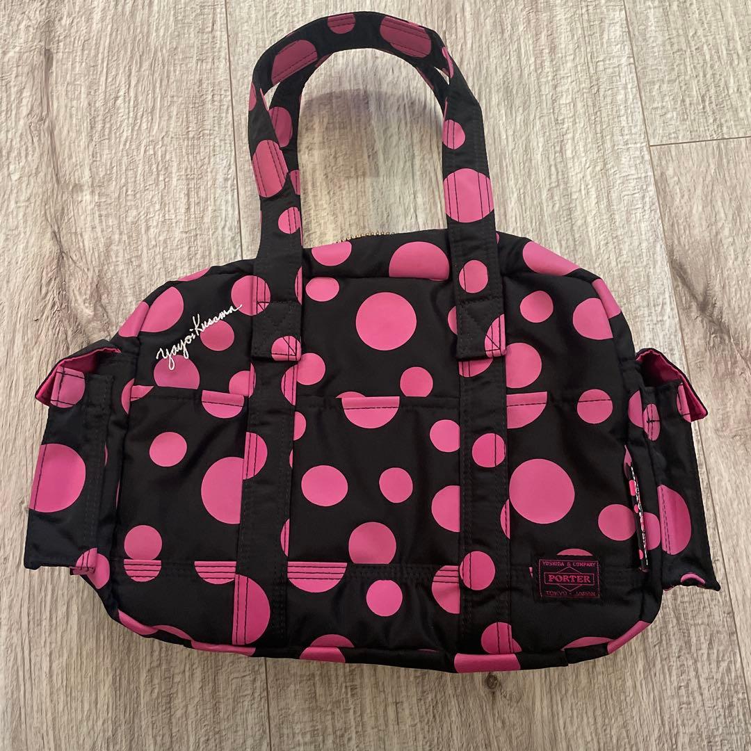 希少PORTER X-GIRL ×KUSAMAYAYOIドット柄 バッグ