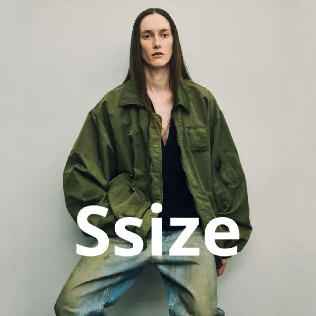 ジャケット・アウター Bio Washed Nylon Oversized Fight Jacket