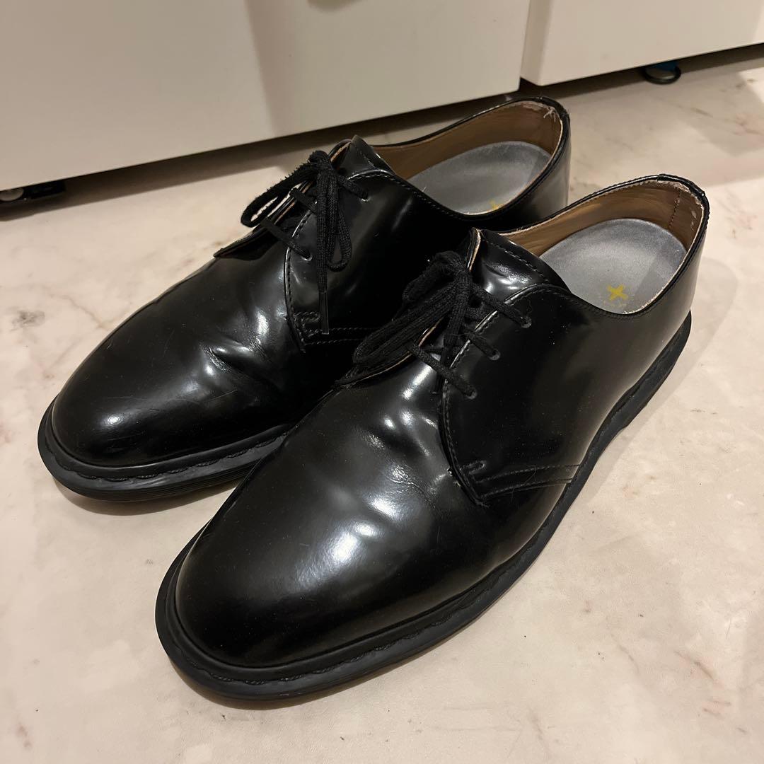 黒レザー レースアップシューズ　ドクターマーチン　AF500 ARCHIE