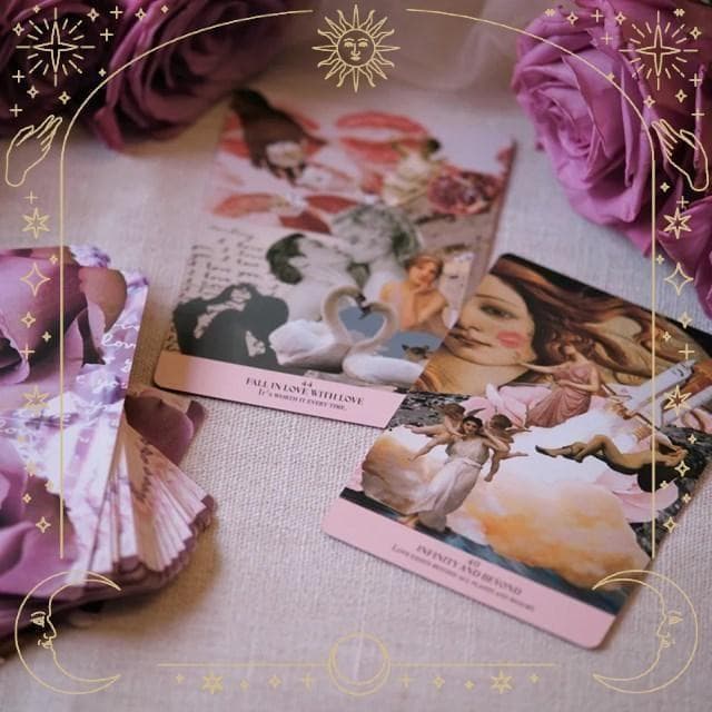 【正規品オラクルカード】海外インディーズ✨バラがモチーフの美しい愛のオラクル