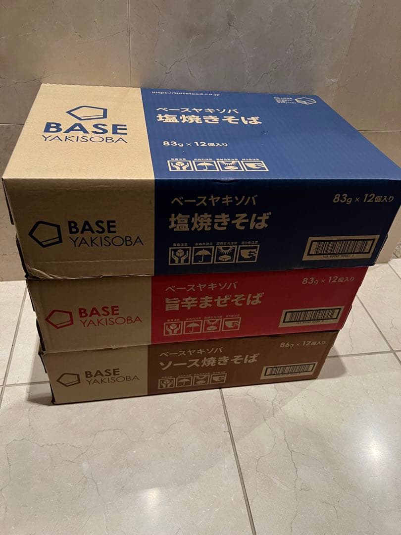 ベースヤキソバ　31個まとめて！BASE YAKISOBA