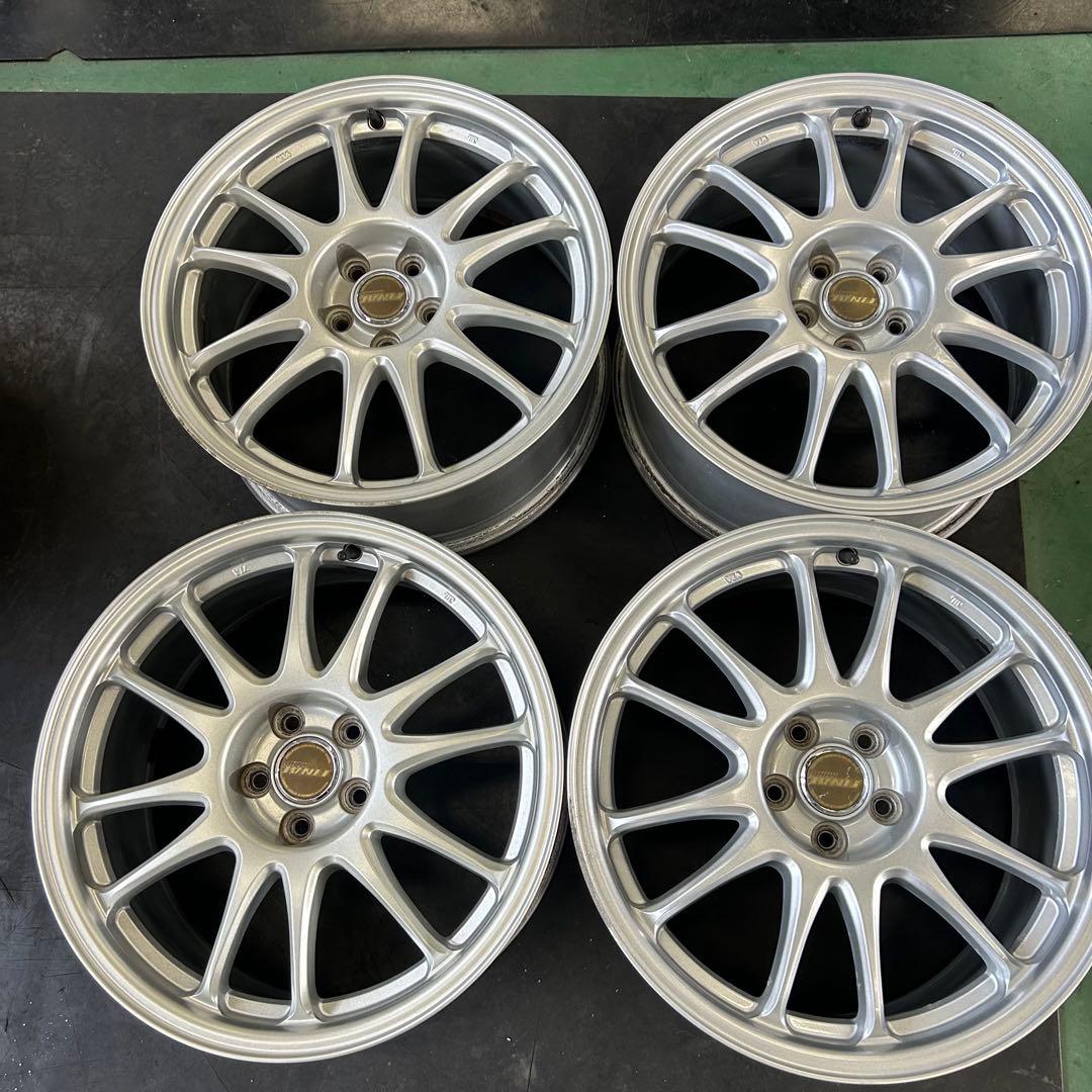 中古アルミ17X8.0 PCD100インプレッサ、フォレスター、XVなどに