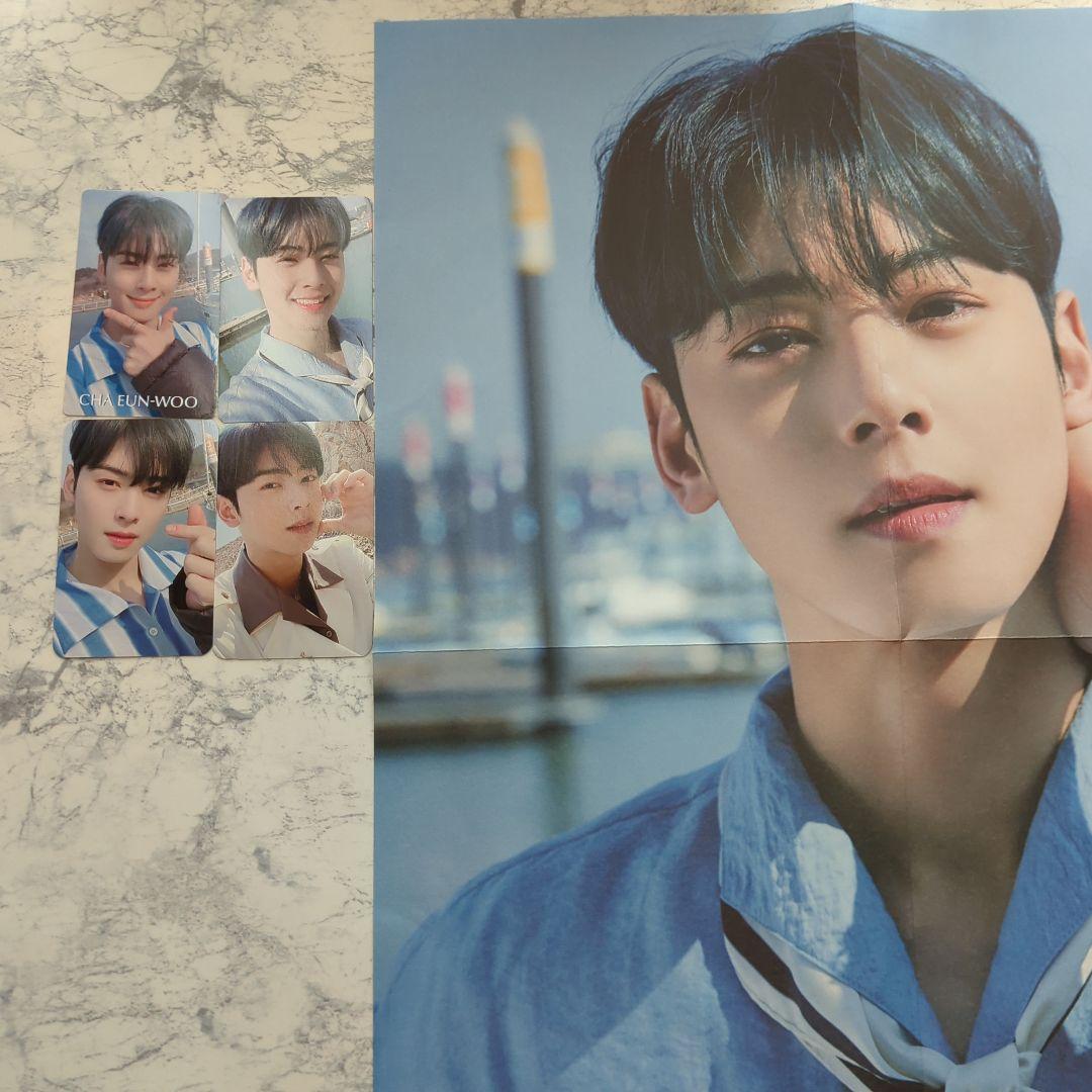 ASTRO gateway ウヌ トレカ4枚 　ポスター付き