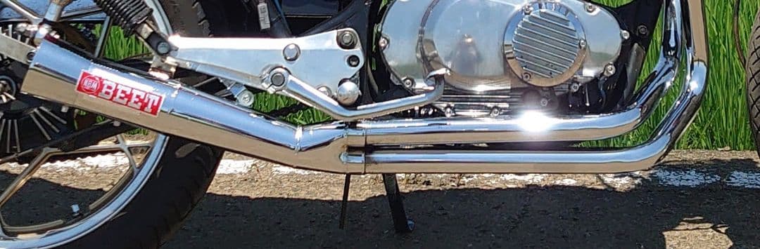 P*氏様 送料込 GSX250E MANAKANマフラー