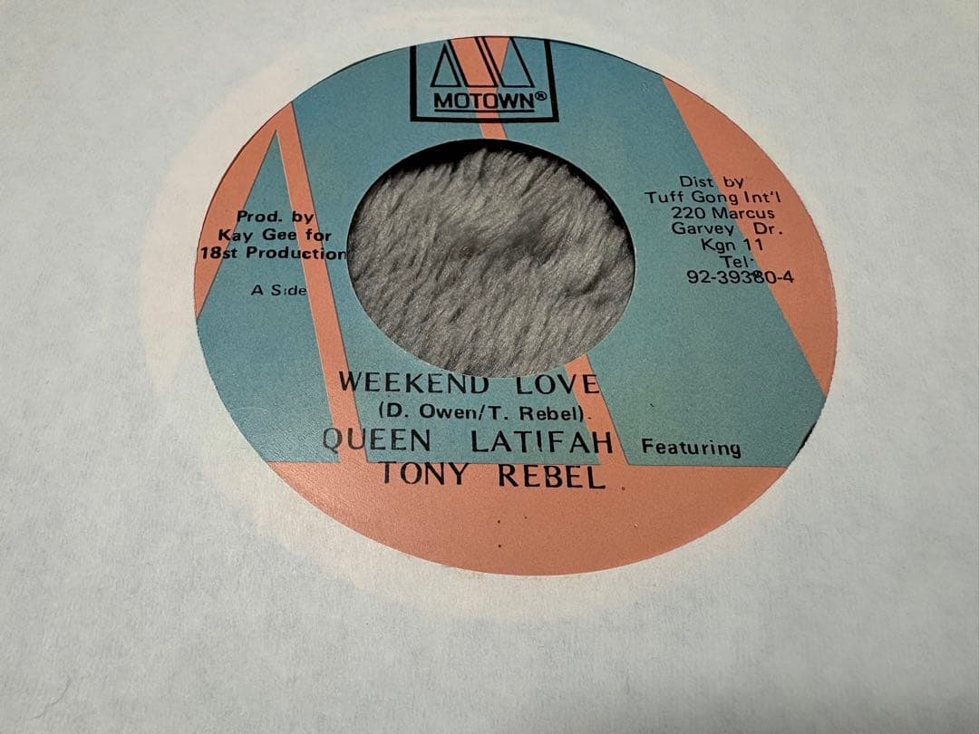洋楽 WEEKEND LOVE QUEEN LATIFAH TONY REBEL