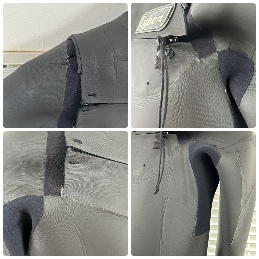 cyber ウェットスーツ ノンジップフルスーツ　セミドライ　ML サーフィン