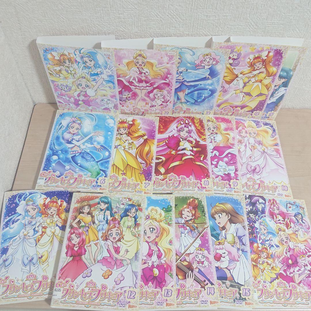 GO!プリンセスプリキュア　DVD　全巻セット