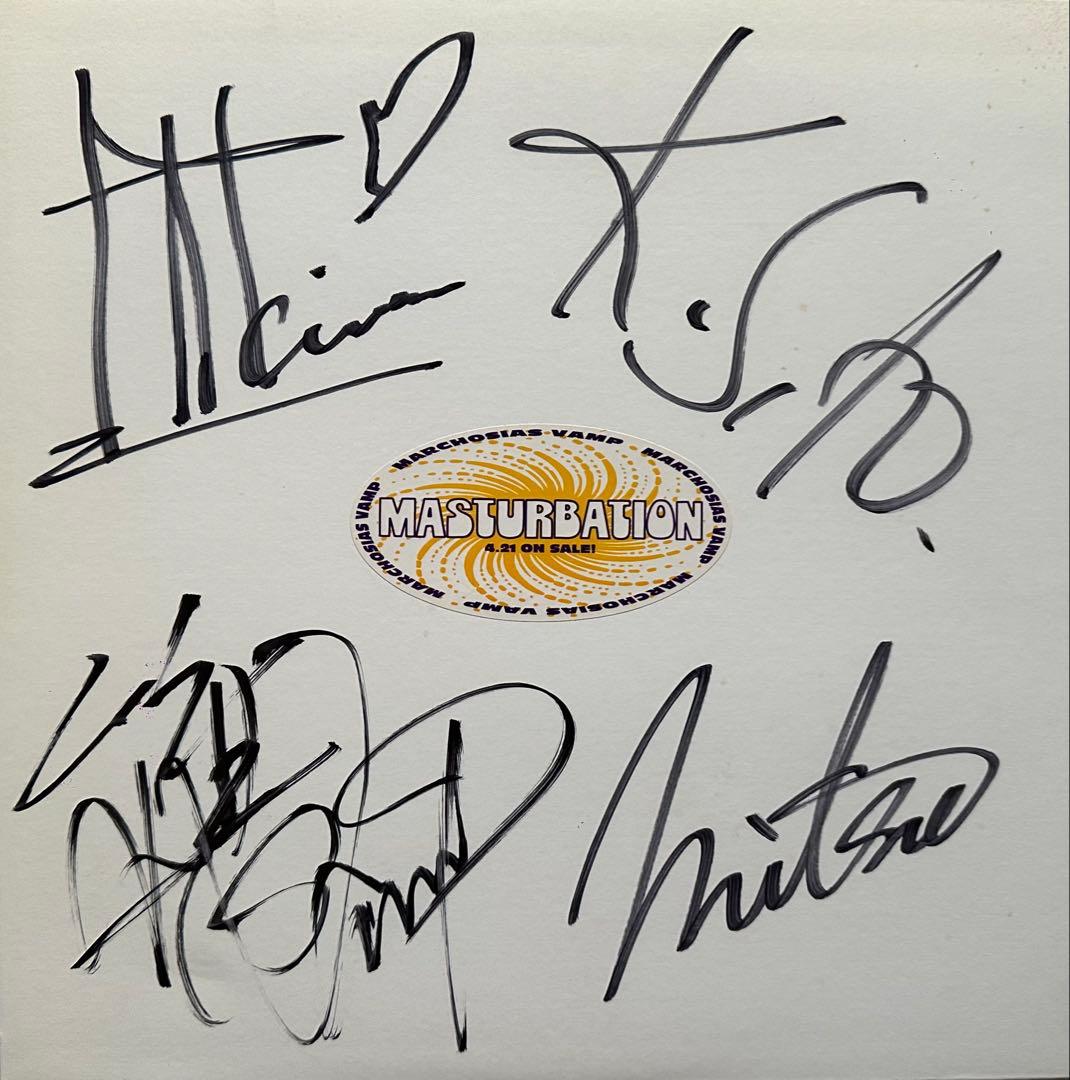 Marchosias Vamp サイン入りレコード