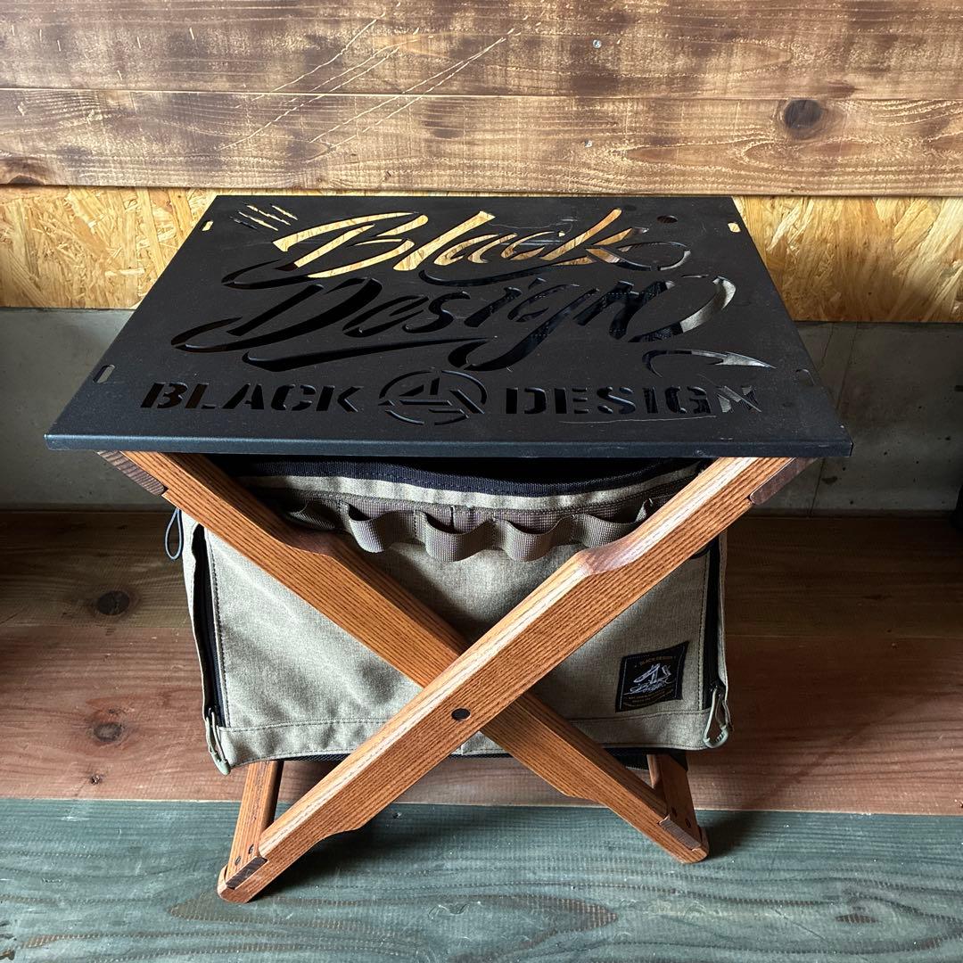 Black Design 【エックススタンド、ぶら下げバッグ、天板】の3セット