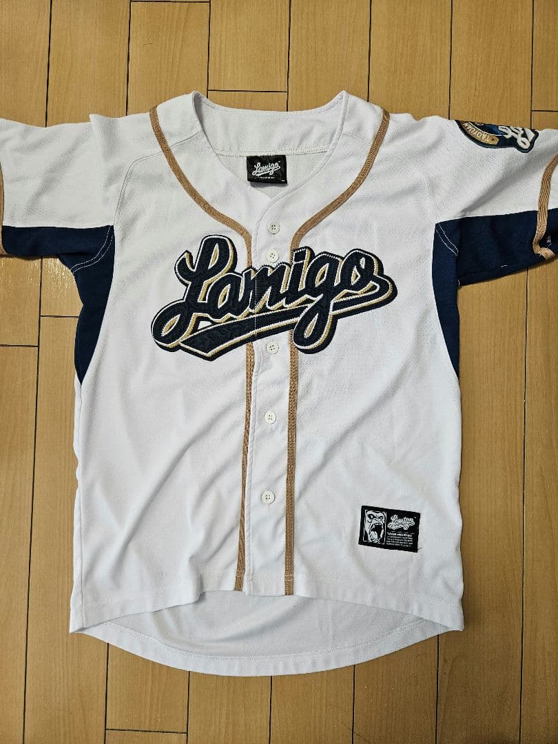 Lanigo ユニフォーム M ホワイト/ネイビー