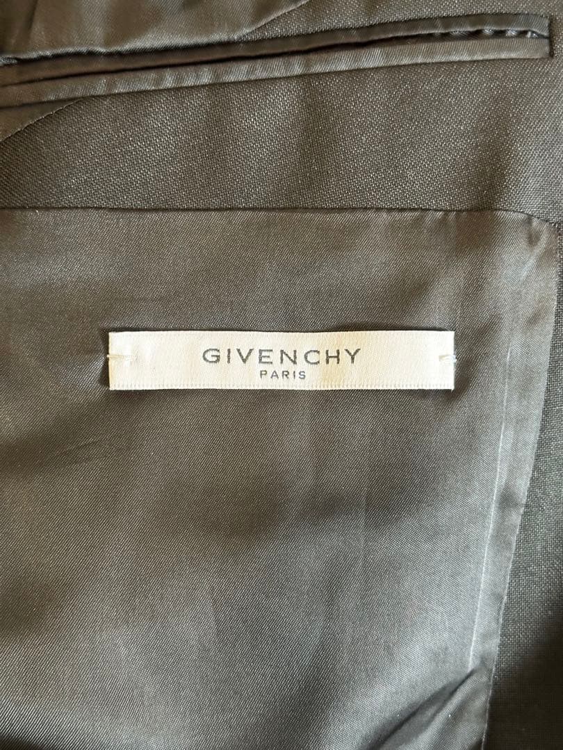 【ちー】GIVENCHY メンズ テーラード スーツ 48 黒