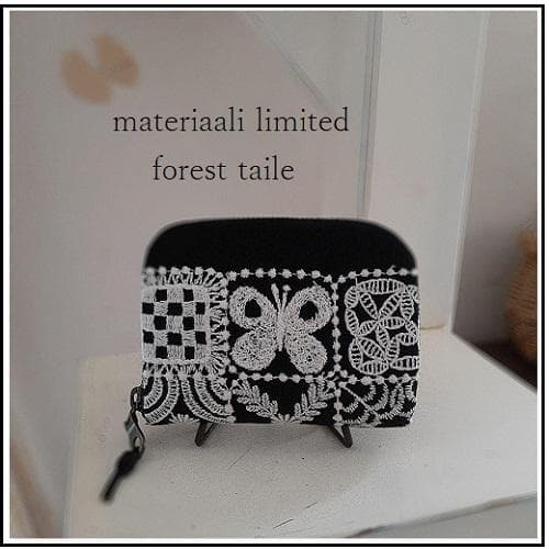 【専用】forest tile◆布製ハーフウォレット