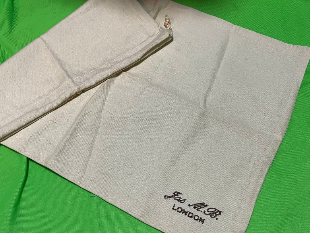 Jas-M.B. スモールトラベラー ボストンバッグ ジャスエムビー 保存袋付き