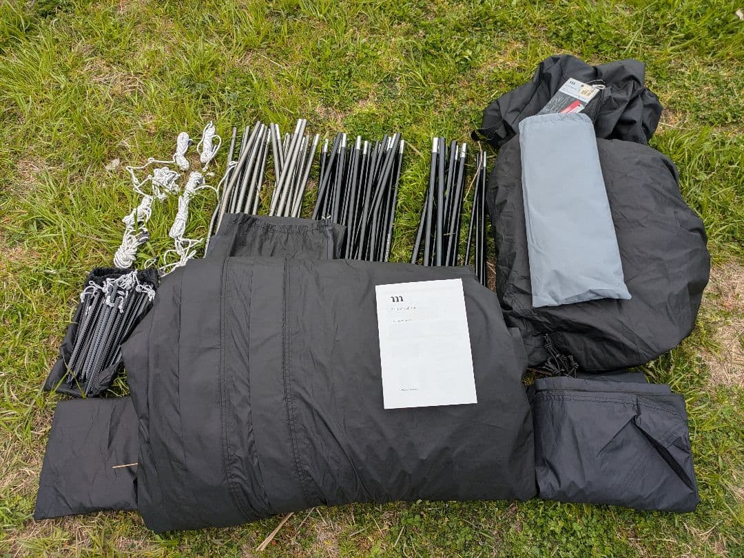 MURACO ZIZ TENT SHELTER BLACK ムラコ