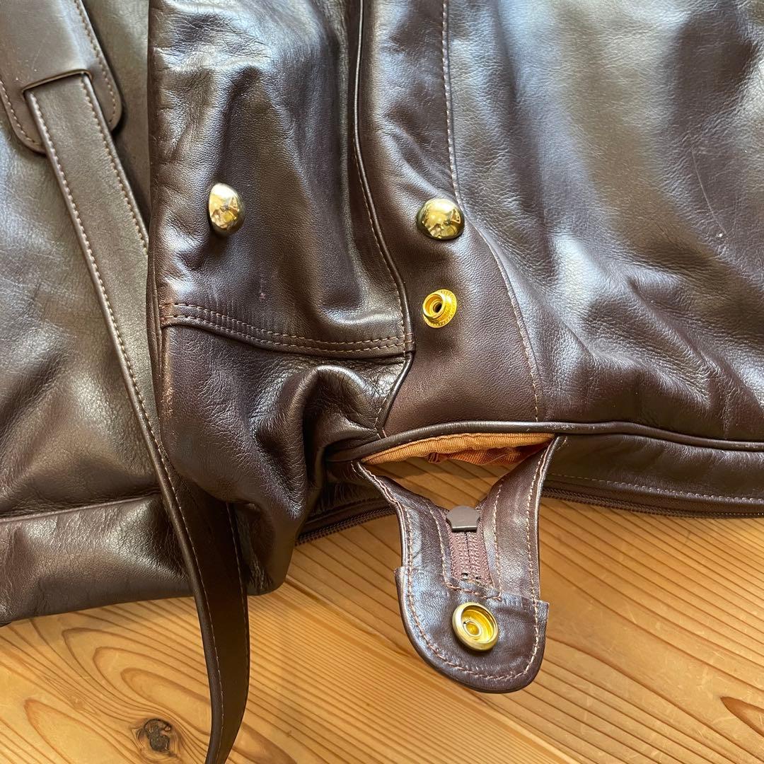 【Porter】吉田カバン ブラウンレザー 2way ボストンバッグ