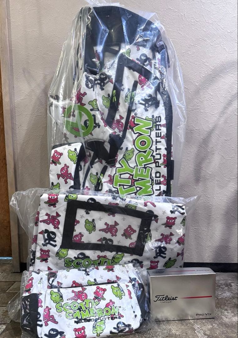 スコッティキャメロン2026ワサビウォリアー ジャパン 4点セット（おまけ付き）