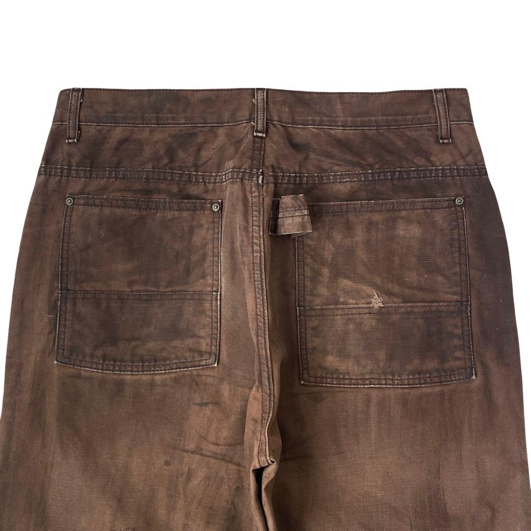 90s USA製 Polo ラルフローレン ヴィンテージ加工 ワークパンツ