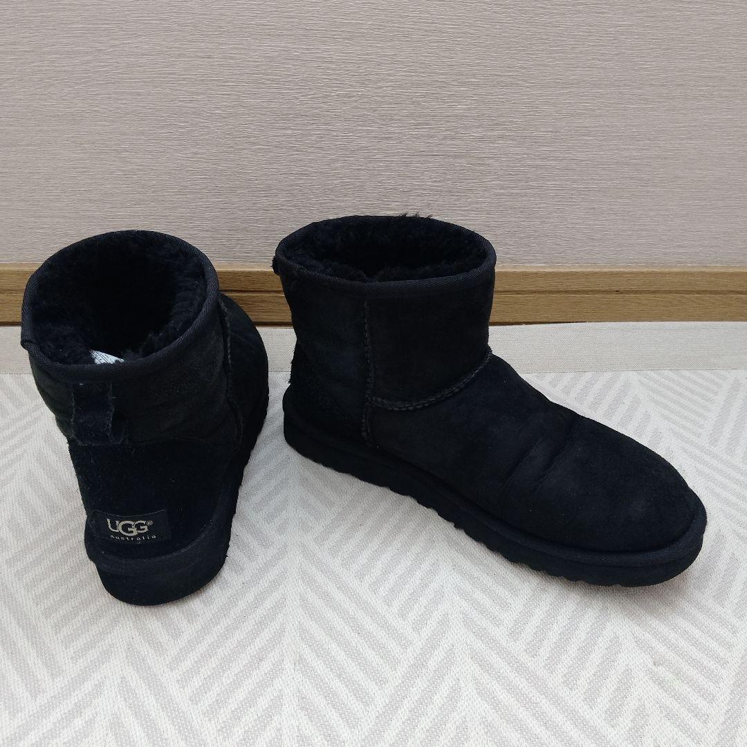 UGG ブラック ムートンブーツ　27cm