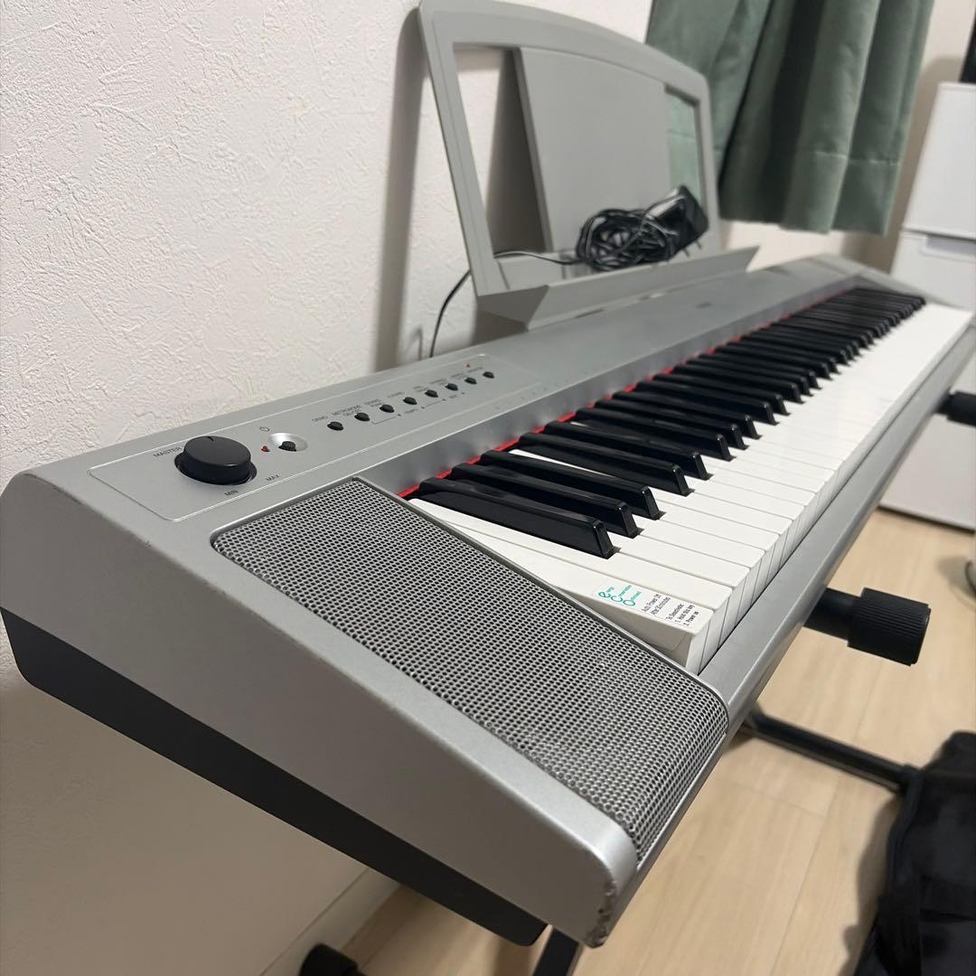 YAMAHA電子ピアノ76鍵盤 NP-31S 専用ケース、スタンド付