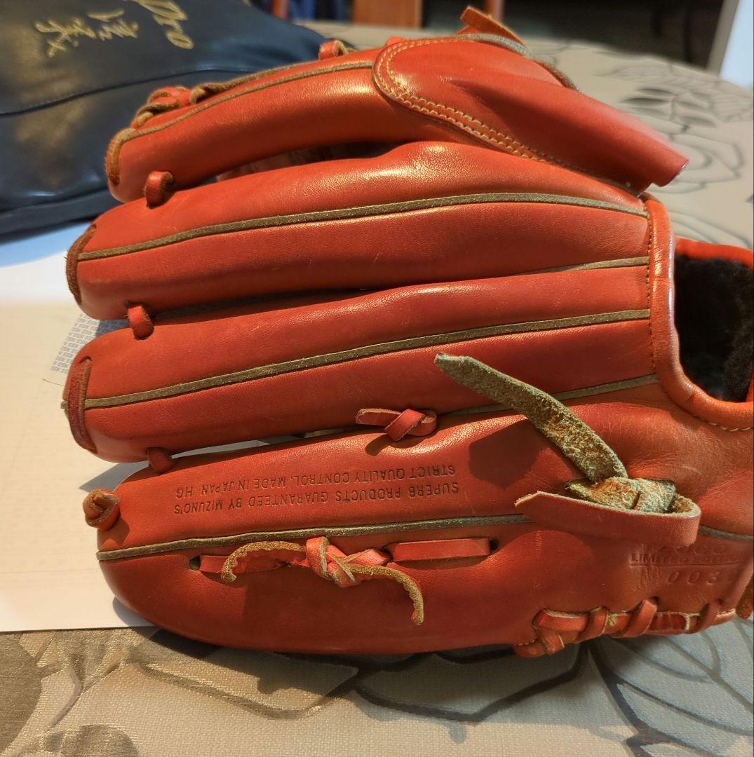 坪田信義名人作　ミズノプロ　一般硬式用　グラブ