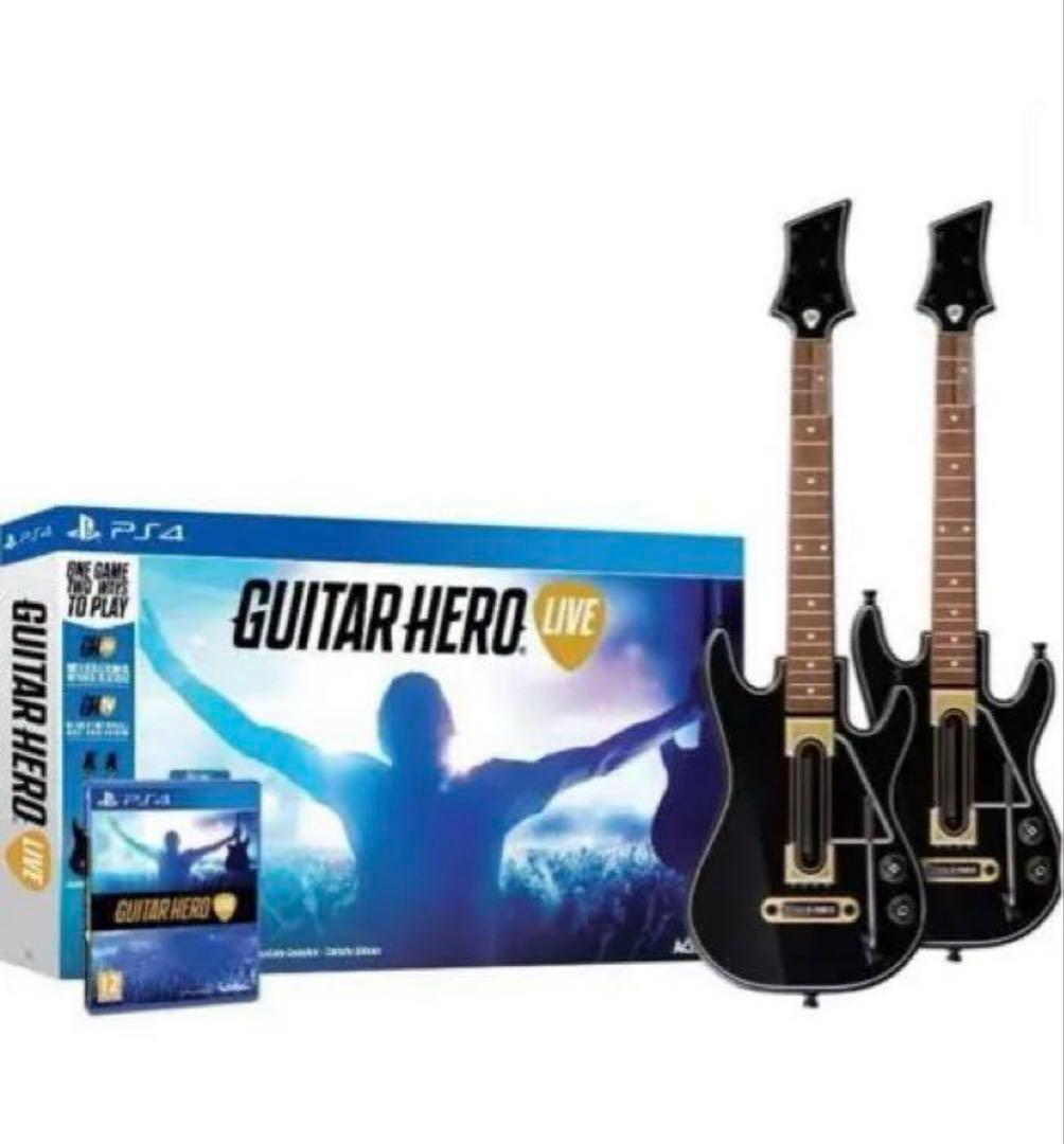 激レアGuitar Hero Live PS4 ギターコントローラー2本セット