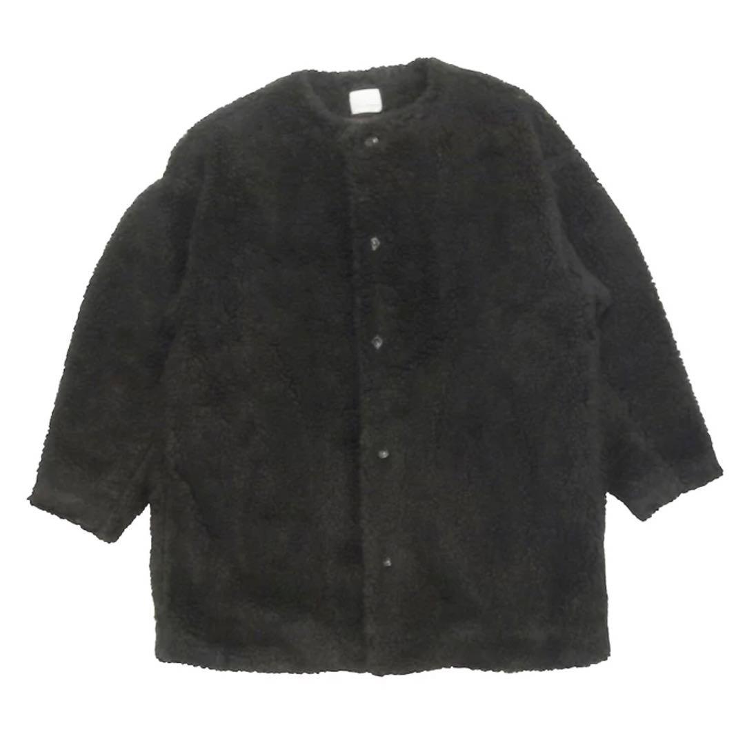 新品　Honnete オネット OversizedNocollarCT ブラック