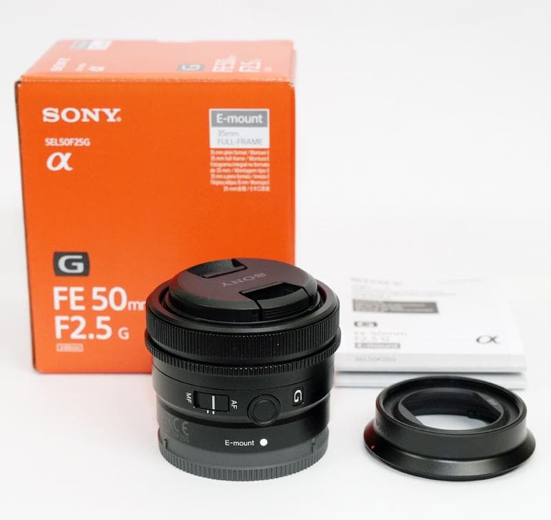 SONY FE 50mm F2.5 G SEL50F25G 極美品