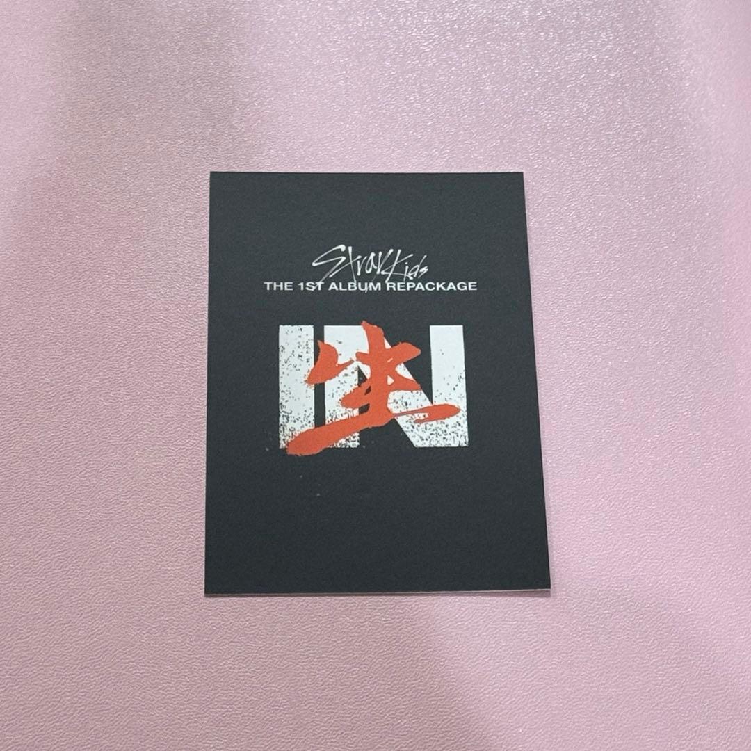 スキズ straykids リノ トレカ 限定盤 in生 withdrama