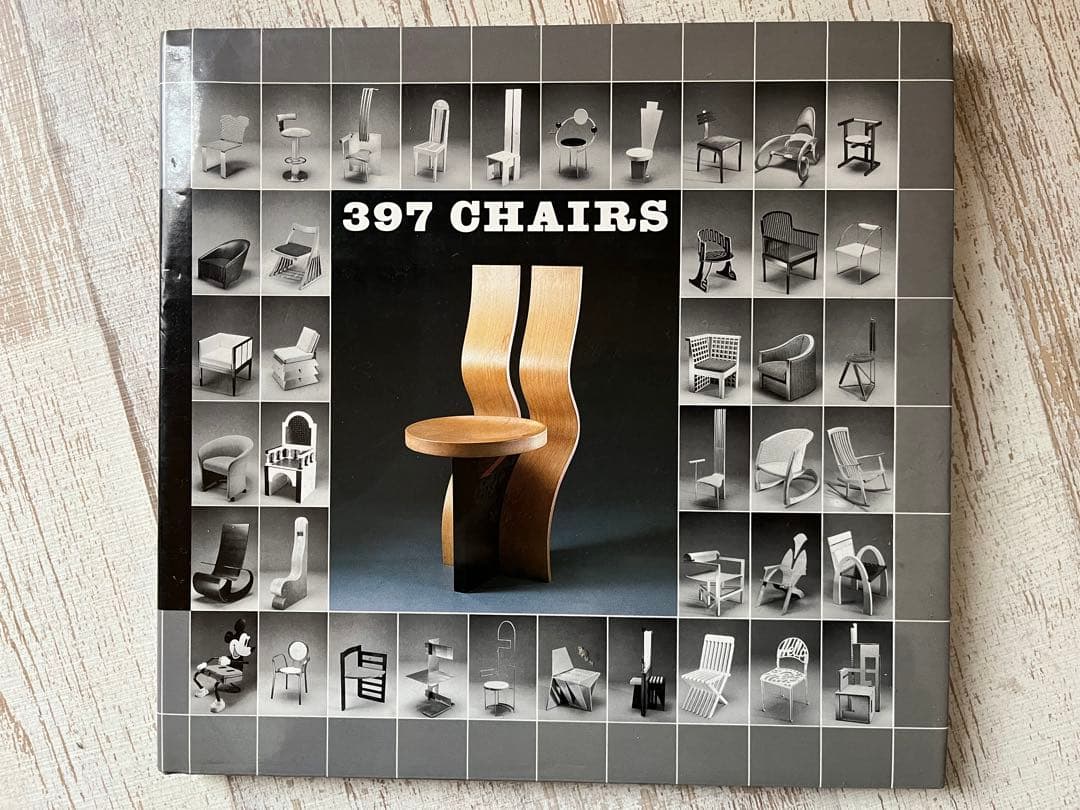 中古 本 397CHAIRS 椅子 世界 397種類の椅子 デザイン 洋書 写真