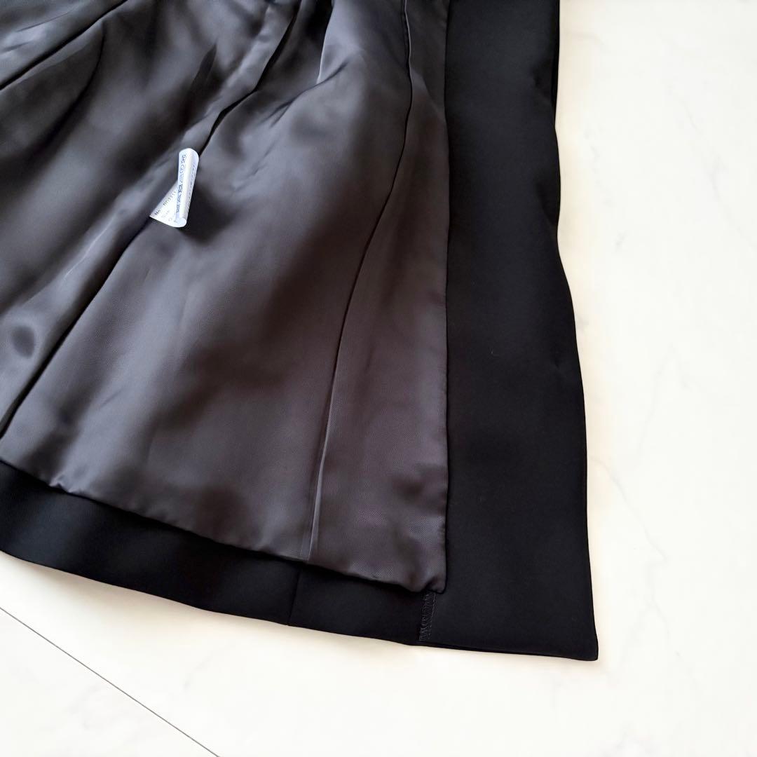 最終価格✨ ボーダーズアットバルコニー パール ノーカラー 黒 ジャケット