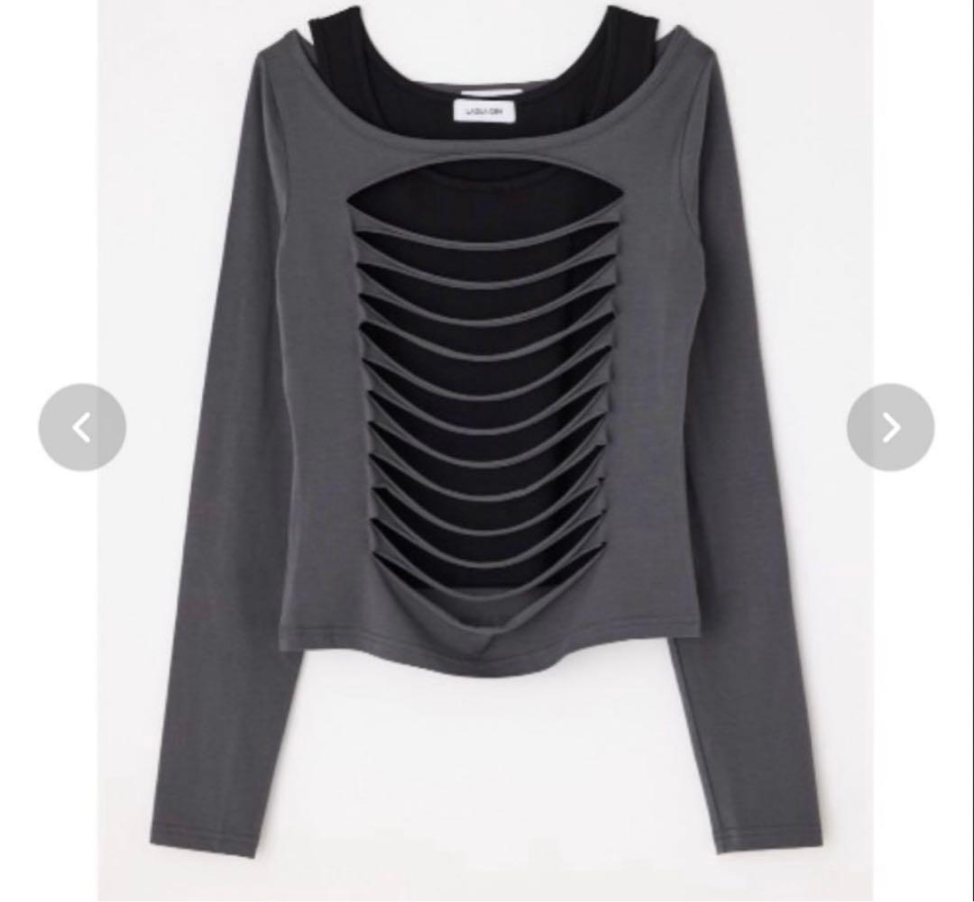 （完売品）ラグアジェム　LAGUAGEM CUTTING 2PIECE トップス