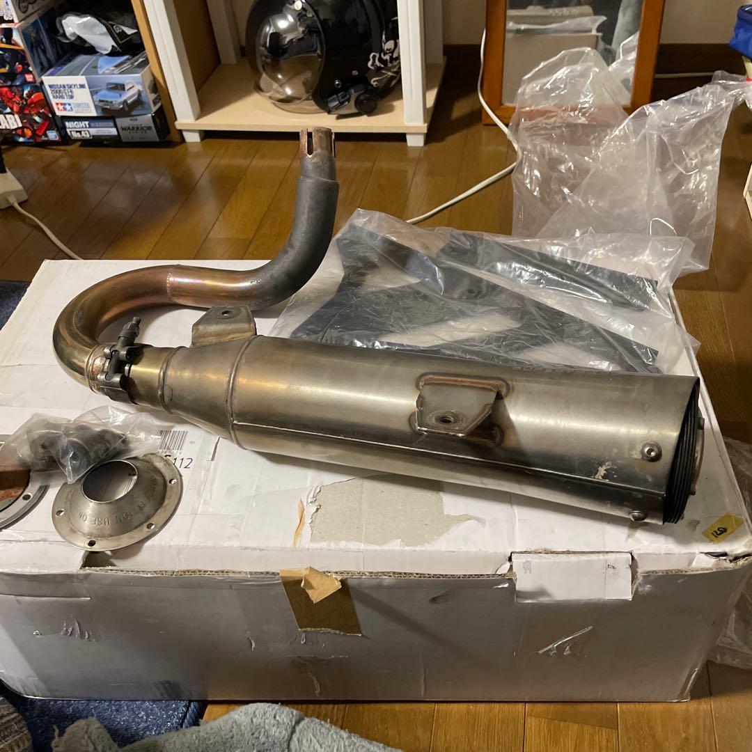 フュージョンMF02 スーパートラップマフラー