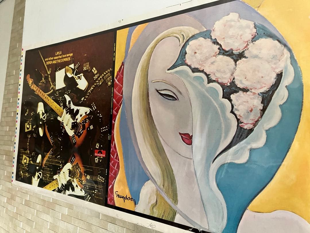 Derek and the Dominos Layla US色校正見本 2枚