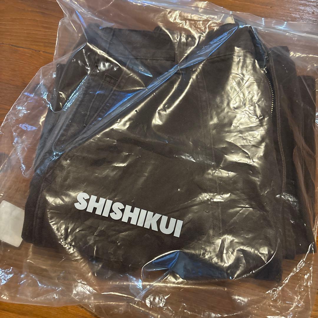 SHISHIKUI ブラウン ペインターパンツ
