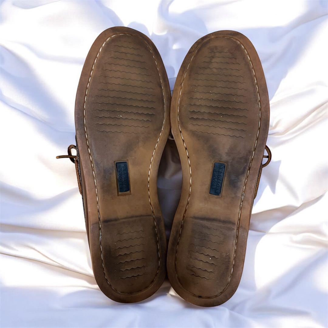 【希少】エルサルバドル製　BROOKS BROTHER デッキシューズ
